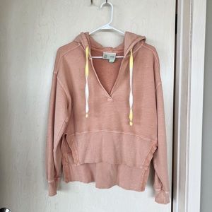 Saturday Sunday by Anthropologie Peach Sweatshirt Size S Great Condition